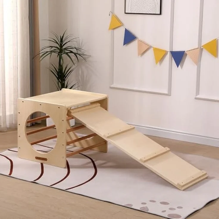 HOME DELUXE Kletterwürfel mit Rutsche FINN – Bild 2