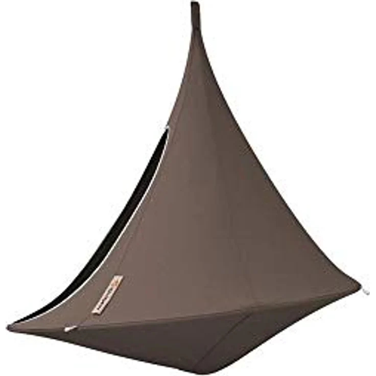 VIVERE Cacoon CACDT7 Double Hängesessel - Taupe, Ø1,8 – Bild 7