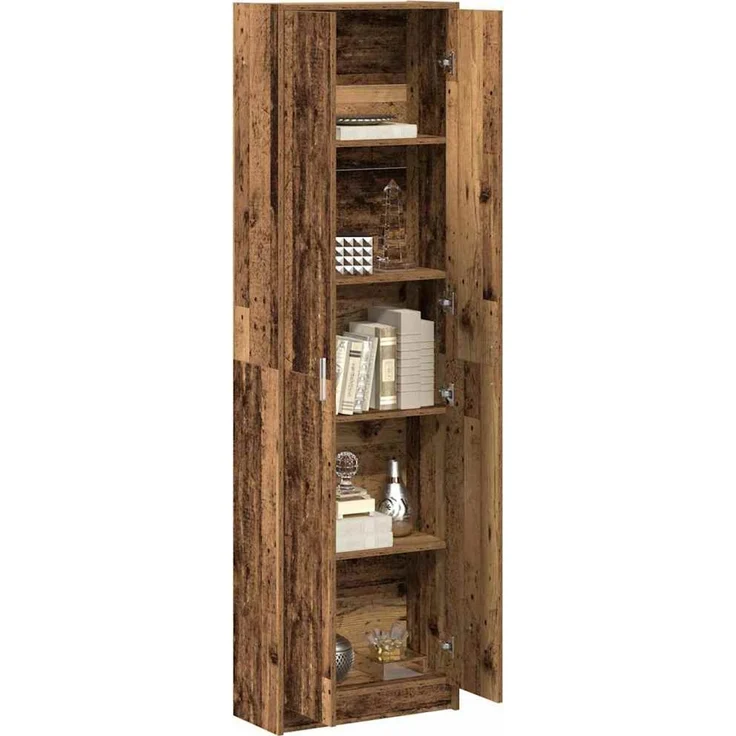 vidaXL Kleiderschrank Altholz 55 x 25 x 189 cm 3334015 – Bild 3