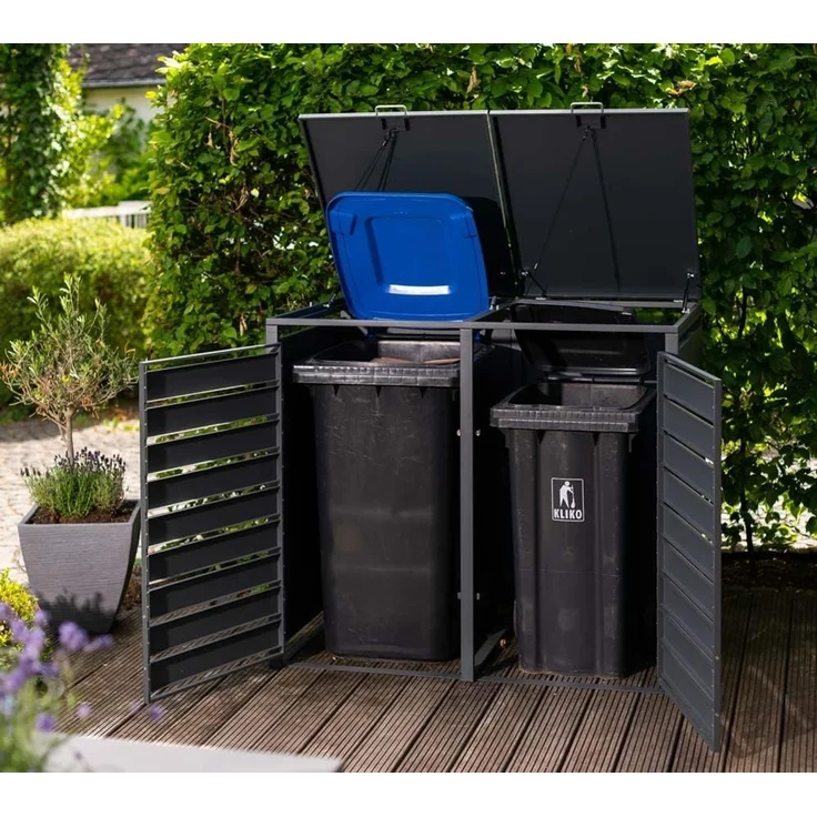 Westmann Metall Mülltonnenbox Lacina | 2x240 L | – Bild 8