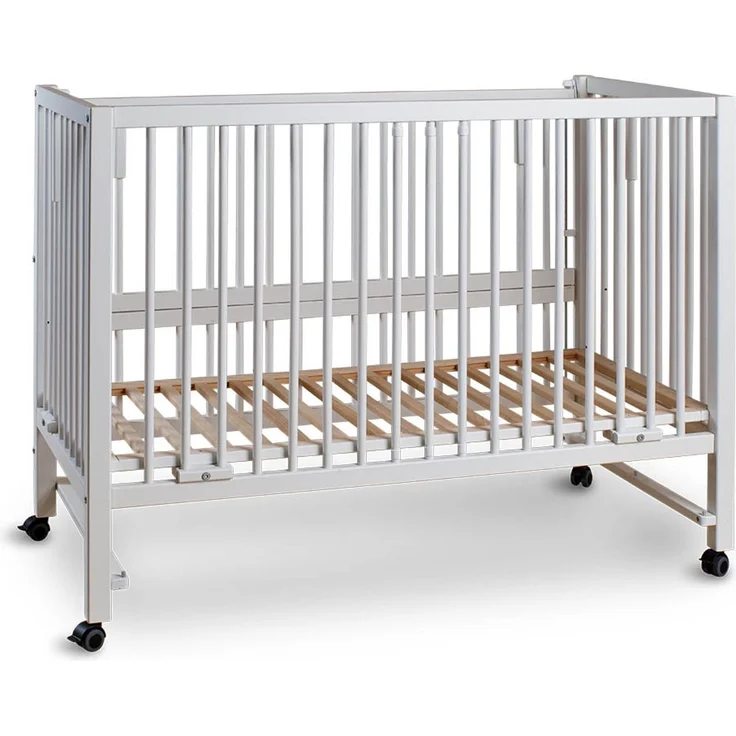 tiSsi¨ 'HAJO' XXL Beistellbett/ Kinderbett, Buche, Weiß, 120x60 cm – Bild 5