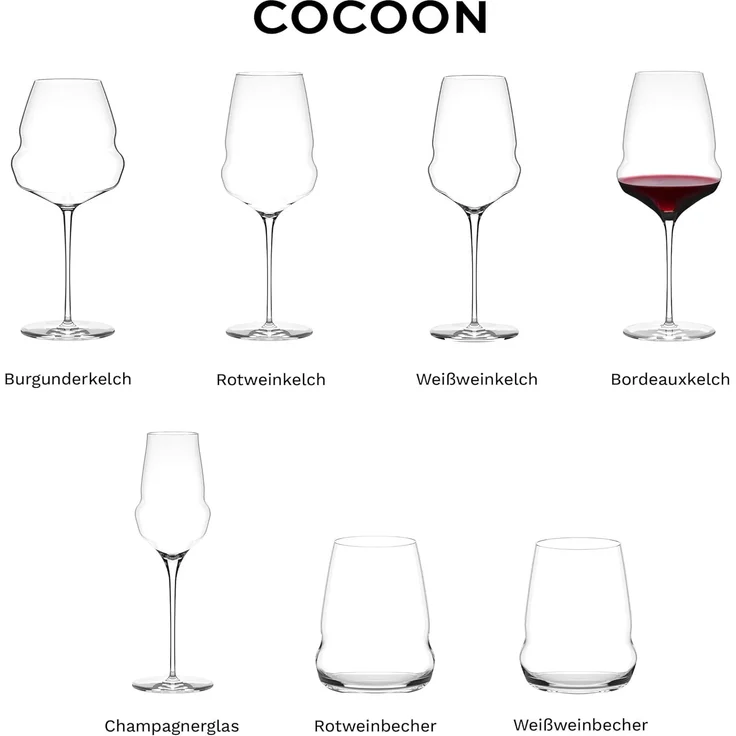 Stölzle Lausitz Cocoon Bordeauxkelch 746 ml 6er Set – Bild 7
