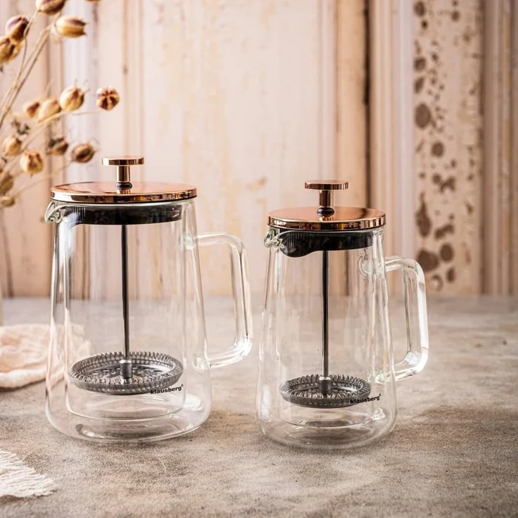 Klausberg Klausberg French Press Kaffee- und Teezubereiter 0,35l KB7723 – Bild 3