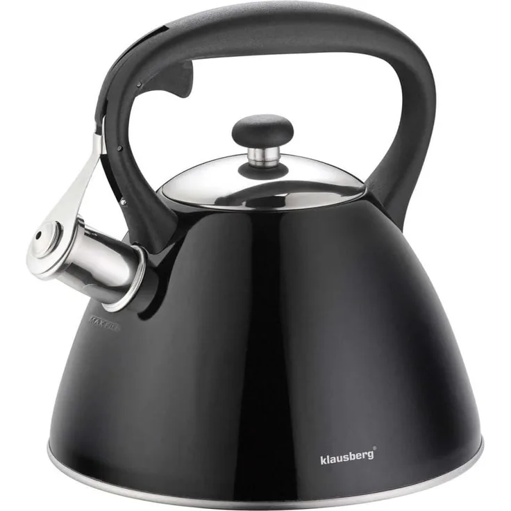 Klausberg Klausberg Wasserkocher mit Pfeife 3l 7764