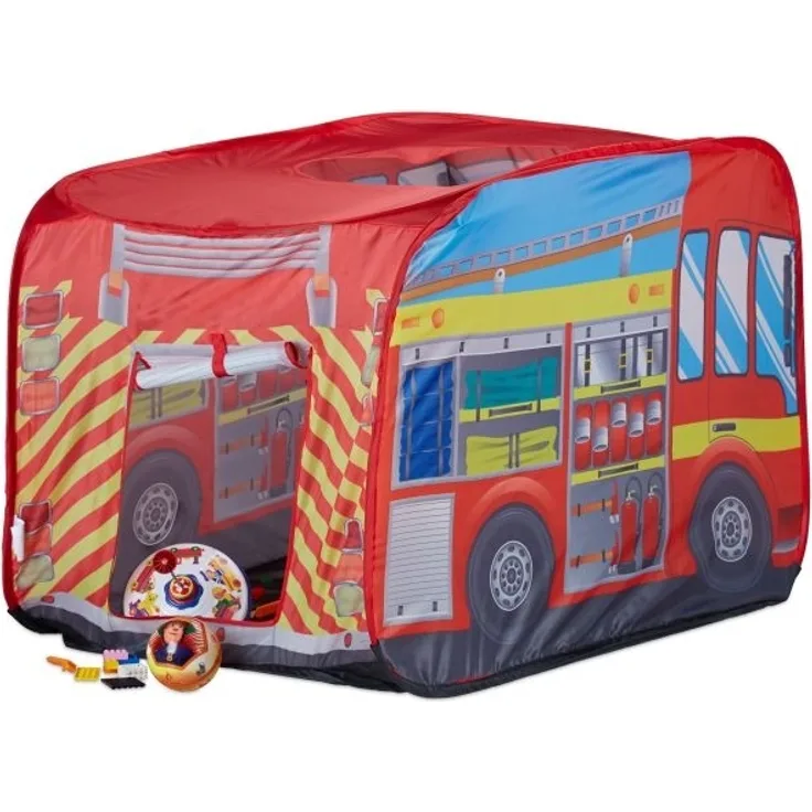 Spielzelt Feuerwehr für Kinder 10022459