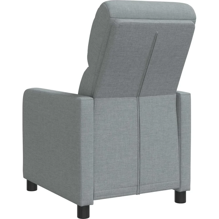 vidaXL Liegesessel Hellgrau Polyester 42034817 – Bild 5