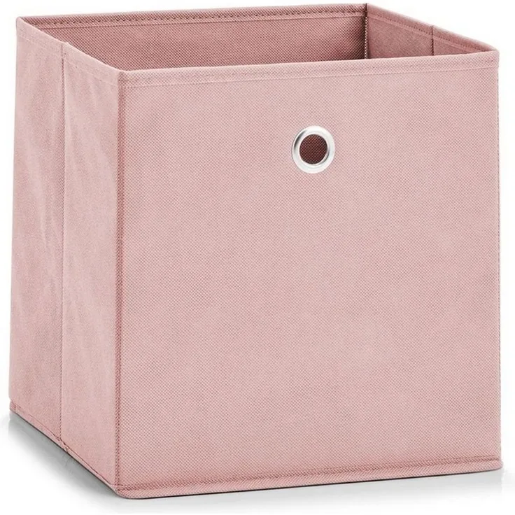 Aufbewahrungsbox mit Griffloch, Vlies - Rosé