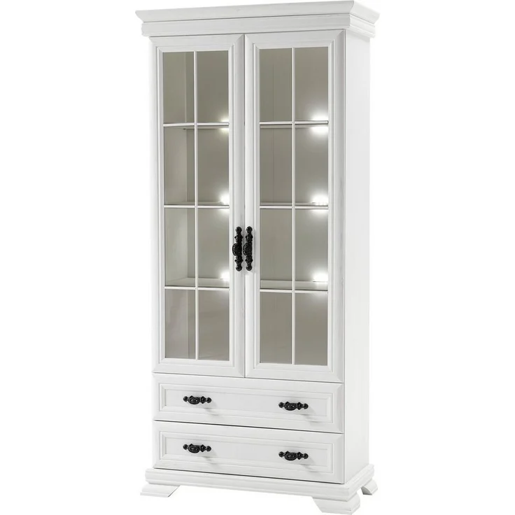 Home affaire Vitrine Royal Höhe ca. 192 cm, getönte Glasscheiben – Bild 5