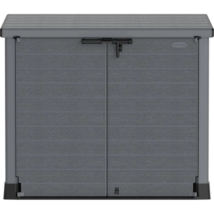VCM Mülltonnenbox Duramax 921128 Grau 145 x 125 x 83 cm – Bild 2