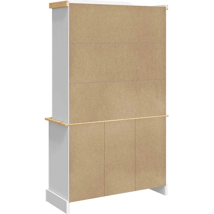 vidaXL Highboard Corona 112x43x196 cm Massivholz Mexikanische Kiefer 355086 – Bild 6