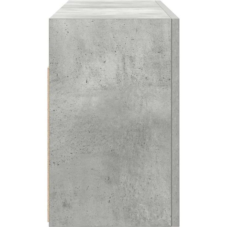 vidaXL Bad-Wandschrank Betongrau 80x25x40 cm Holzwerkstoff 860088 – Bild 6