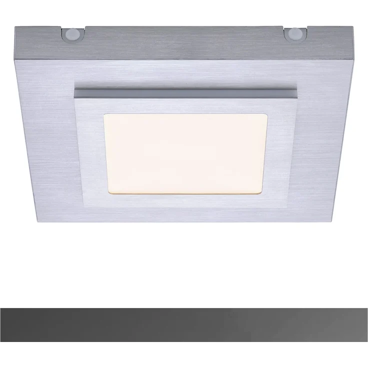 LED Deckenleuchte, Aluminium, silber, warmweiß, L 30 cm – Bild 9