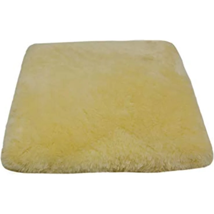 Reissner Lammfelle Sitzkissen Echtes Merino Lammfell mit Schaumstoffeinlage – Bild 2