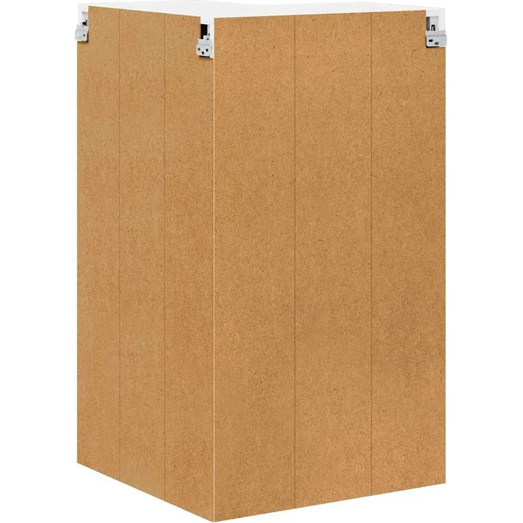 vidaXL Wand-Eckschrank PORTO Weiß 57 x 57 x 100 cm Holzwerkstoff 885515 – Bild 8
