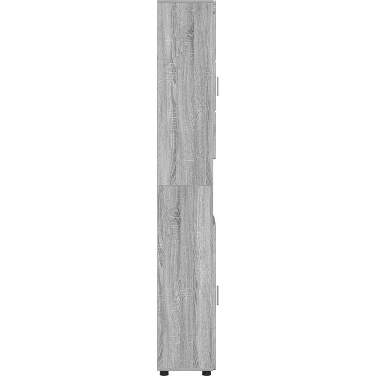 vidaXL Badezimmerschrank-Set TULUM Graues Sonoma 37 x 31,5 x 203 cm 880357 – Bild 7