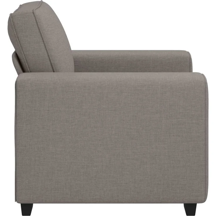 vidaXL Sessel Taupe 100x77x82 cm Stoff 4105152 – Bild 4