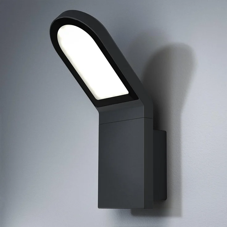 Osram LED Wand- und Deckenleuchte, Leuchte fuer Aussenanwendungen, warmweiss, 168,0 mm x 100,0 mm x 273,0 mm, Endura Style Wall – Bild 2