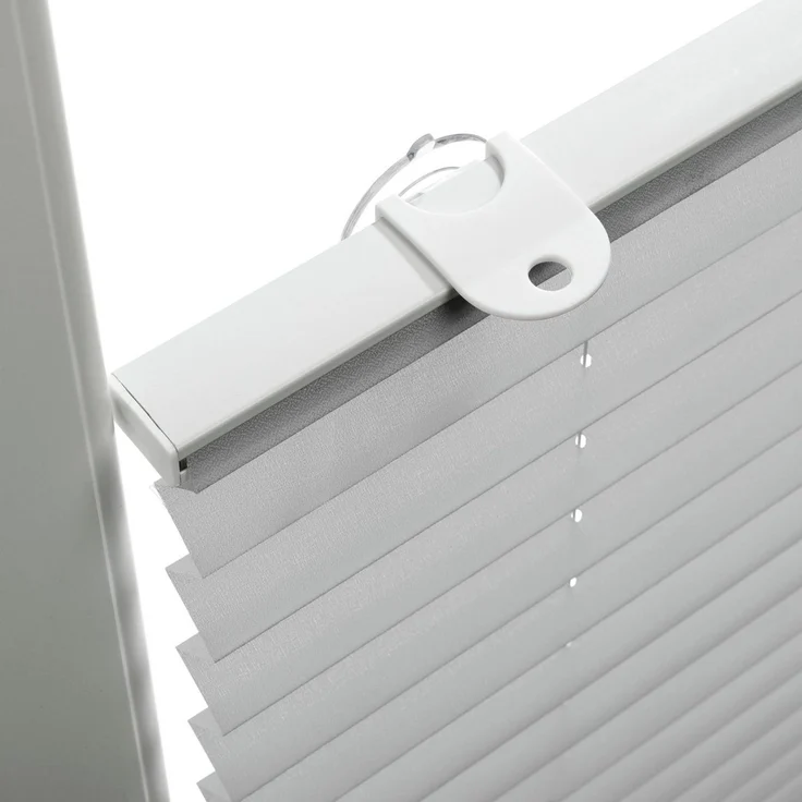 GARDINIA Dachfensterplissee, blickdicht, ohne Bohren, Saugnäpfe, passend für Velux Dachfenster, in Crush-Optik – Bild 2