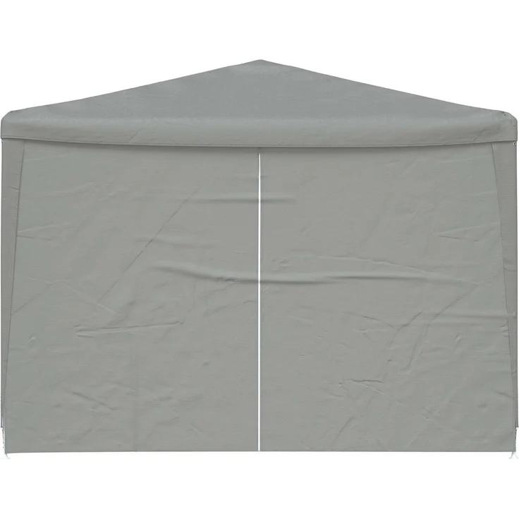 vidaXL Party-Zelt 1200 x 300 x 255 cm Hellgrau PE und Stahl 42033003 – Bild 3