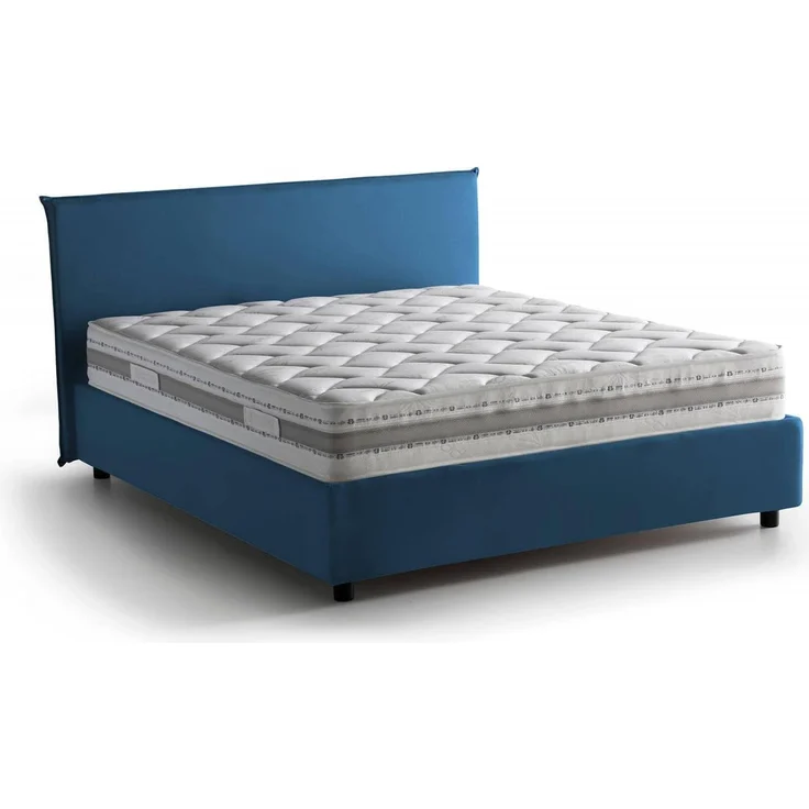 Talamo Italia - Teodora-Doppelmatratze, Memory Foam- und Gel-Matratze mit 9 differenzierten Zonen, 100 % Made in Italy, milbenhemmend und hypoallergen, 140 x 190 x 27 cm – Bild 3