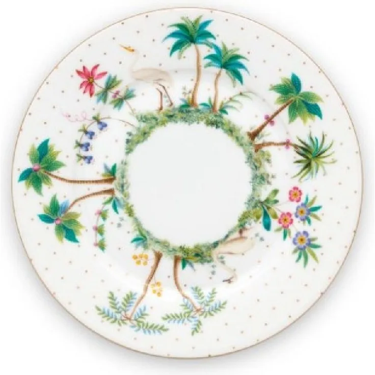 Pip Studio Dessertteller Jolie Dots Gold (17 cm) 51.001.249