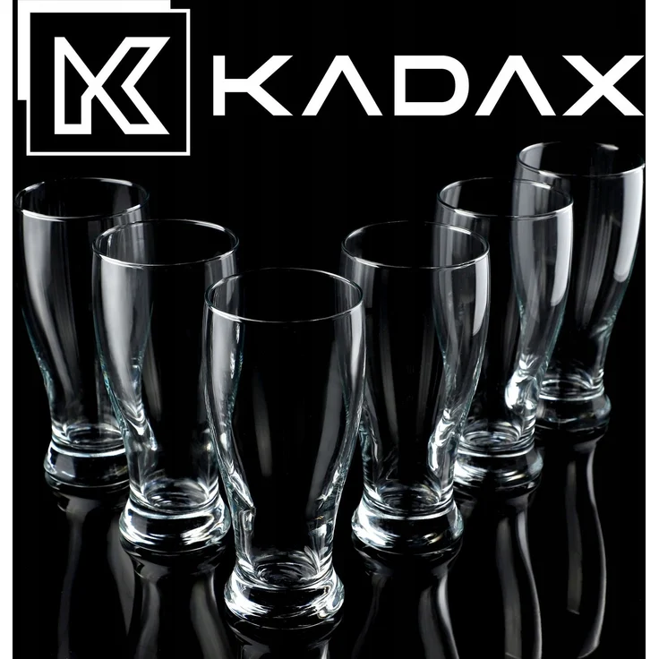 KADAX Bierkrüge Gläser 565ml 6er Set – Bild 8