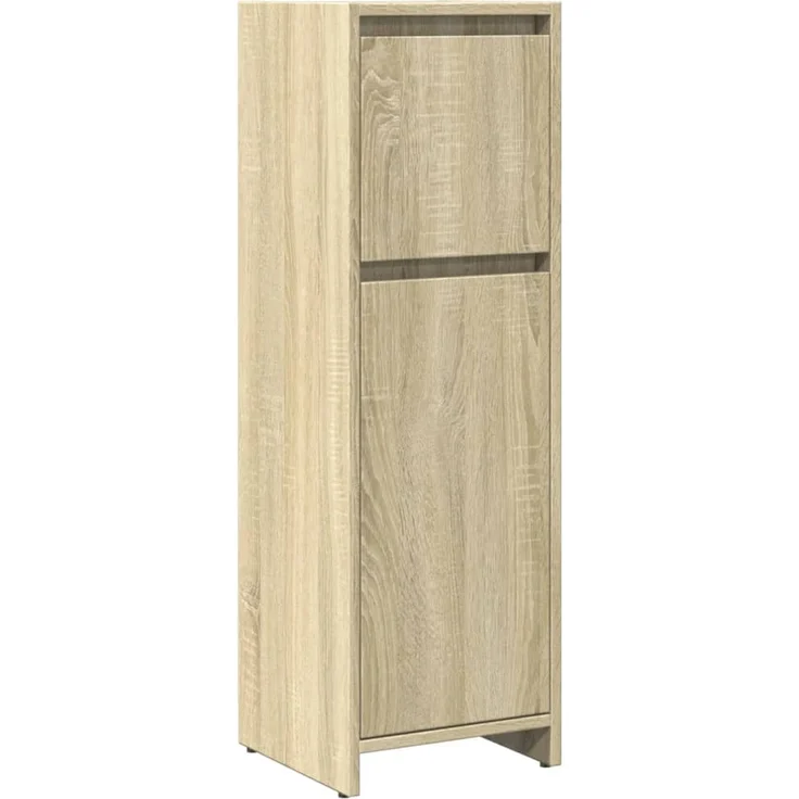 vidaXL 3-tlg. Badmöbel-Set Sonoma-Eiche Holzwerkstoff 3324973 – Bild 6