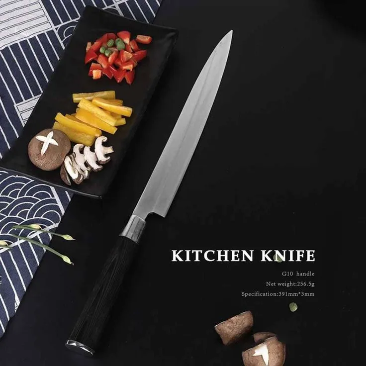 Yanagiba Messer das Sashimi knives zum Schneiden von Fisch und Sushi Filetiermesser 9,5 Zoll