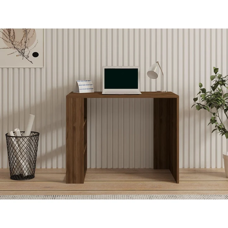 Skye Decor 'Cool - Walnut' Schreibtisch, Walnuss, 90 x 70 x 50 cm – Bild 2