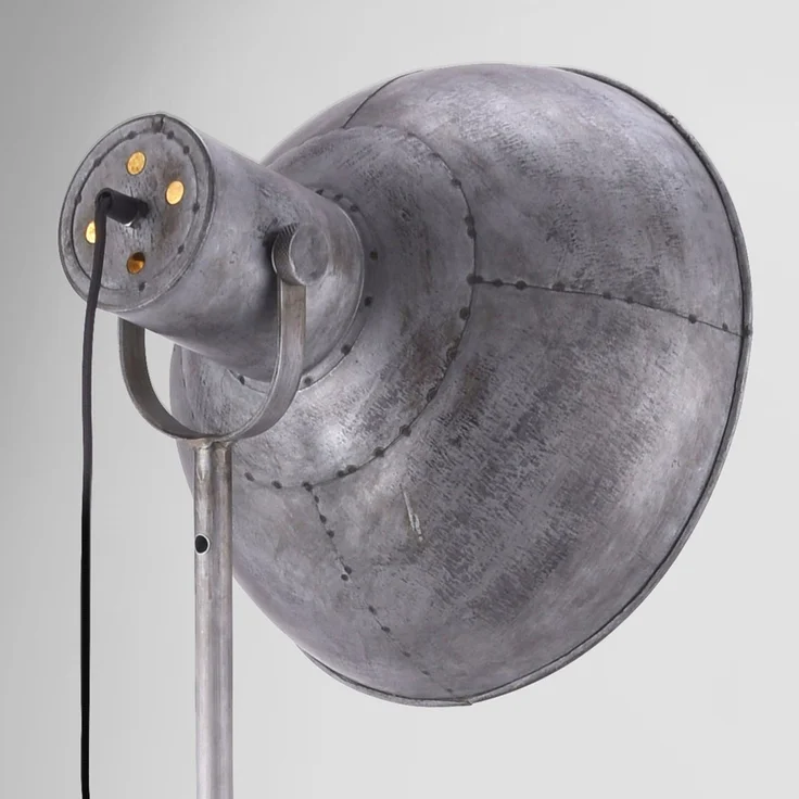 Stativ Stehlampe, Eisen, Höhe verstellbar, Spot beweglich – Bild 9