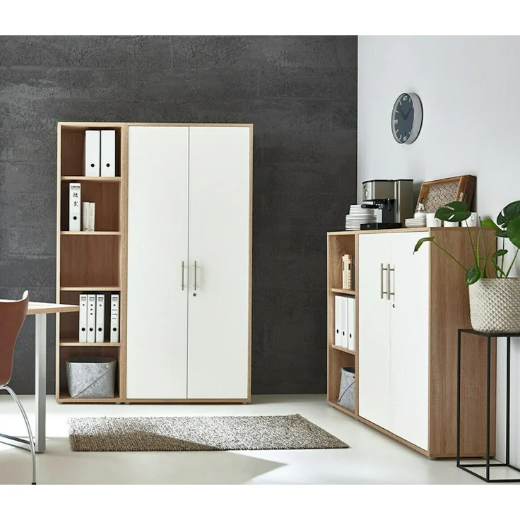 moebel-dich-auf Aktenschrank OFFICE EDITION (Set 4, abschließbar, Metallgriffen) Made in Germany – Bild 1