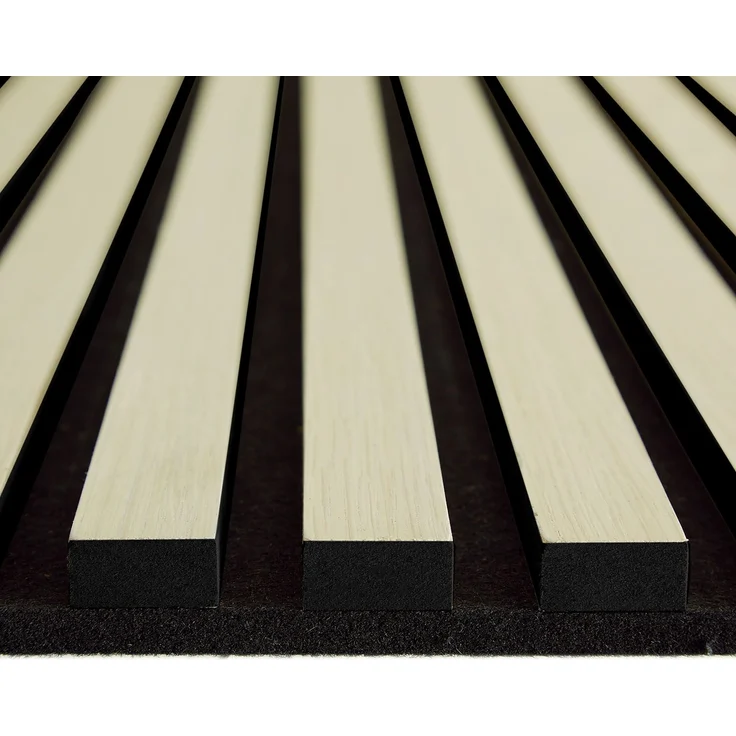 Akustikpaneele Holz 60 x 120 cm 4 Paneele Creme Wandpaneele Deckenpaneele 3D Wandpaneel Wandverkleidung Dekorpaneel – Bild 6
