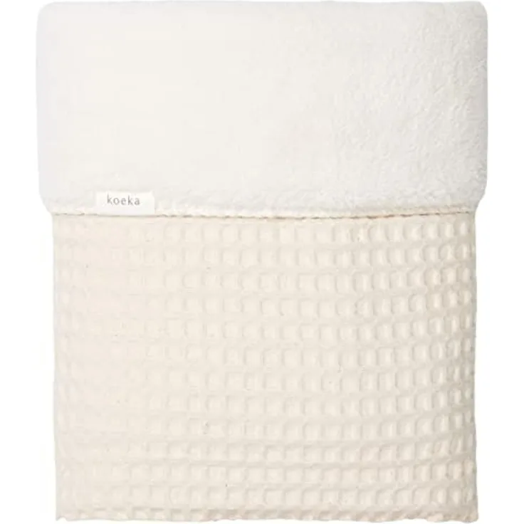Koeka Oslo Babydecke Waffel / Natural / Pebble Wei
