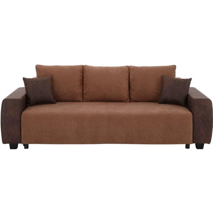 Home affaire Schlafsofa Bella, mit geprägtem Bezug bei Armlehnen – Bild 4