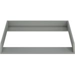 Shefa Kids Wickelaufsatz 800 Universal für IKEA Kommoden, Grau