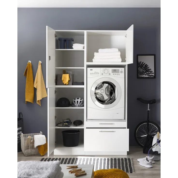 RESPEKTA Mehrzweckschrank-Set Clara-Set 9, (2-St, Schrankelemente einzeln erhältlich), (B x T x H) 117,4 x 67,6 cm x 200 cm