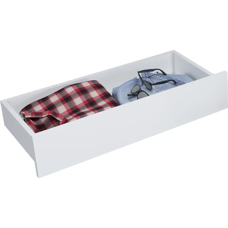 A&J MöbelLand Schwebetürenschrank FARA 200 cm, mit 4 Schubladen, Spiegel, 3D Lamellen – Bild 6