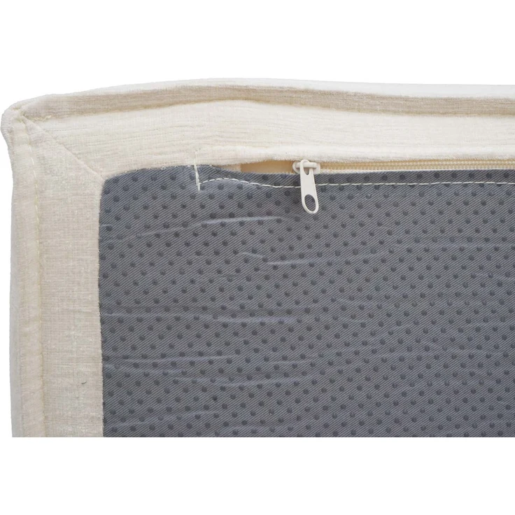 Eckteil/Zubehör für Sofa HWC-O54, Loungesessel Polstersessel Armlehne, Stoff/Textil (300g/m²) 63x97x97cm ~ creme – Bild 5