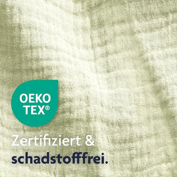 Julius Zöllner Stillkissen Musselin lime 190 – Bild 6