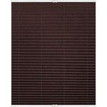 Lichtblick Sonnenschutzsysteme GmbH Plissee Nizza 80 cm x 130 cm (BxL) Braun Tageslicht; einfache Installation mit Klemmträgern; verspannt