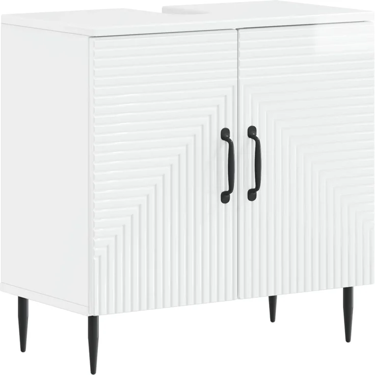 vidaXL 3-teiliges Badezimmer-Schranksystem HAARLEM 3 stk. 3418021 – Bild 4