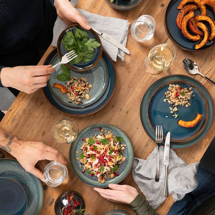 like. by Villeroy & Boch Crafted Einsteiger-Set 8-teilig - Denim – Bild 2