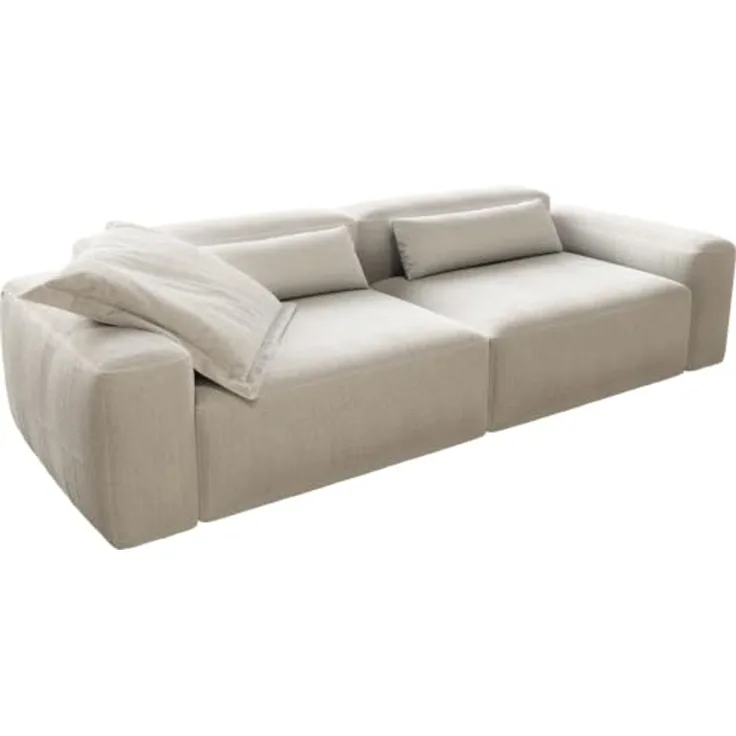 Big-Sofa Freestyle Pure 280x110 cm Bouclé Soft Beige