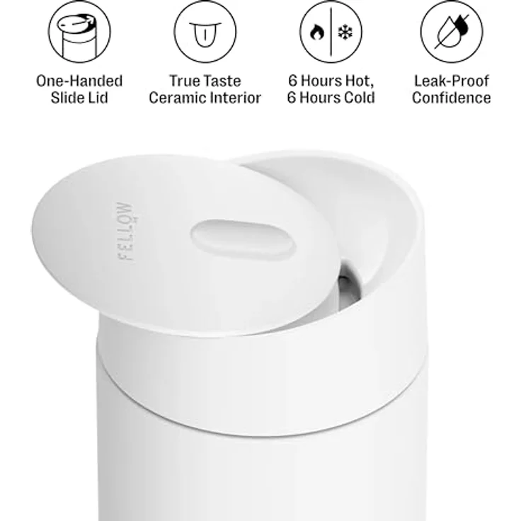 Termokrus FELLOW Carter Dia-Becher 355 ml Hvid – Bild 3