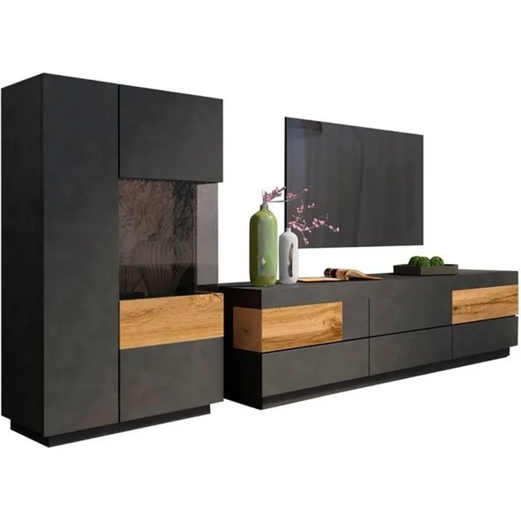 INOSIGN Wohnwand Silke, (Set, 2-St), (2-tlg) – Bild 4