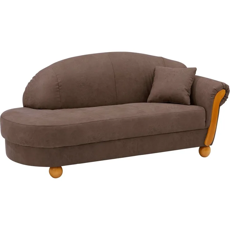 Home affaire Ottomane Milano, Besonders bequem durch Federkernpolsterung, Armlehne links oder rechts