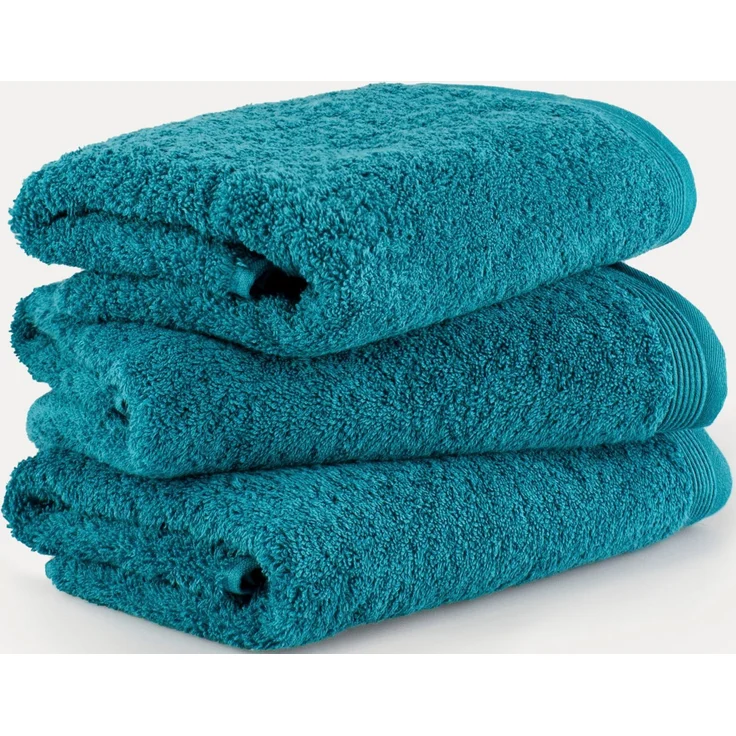MÖVE Superwuschel Handtuch-Set, 3 Handtücher Made in Germany, 100% Baumwolle, lagoon, 3*50 x 100 cm – Bild 1