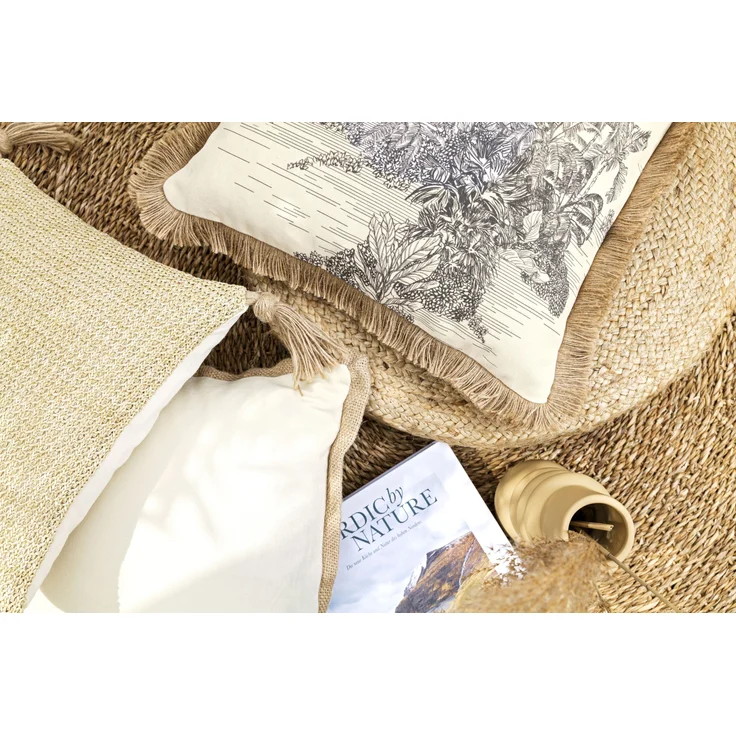 MAGMA Kissenhülle MOGLI natur BL 45x45 cm braun – Bild 4