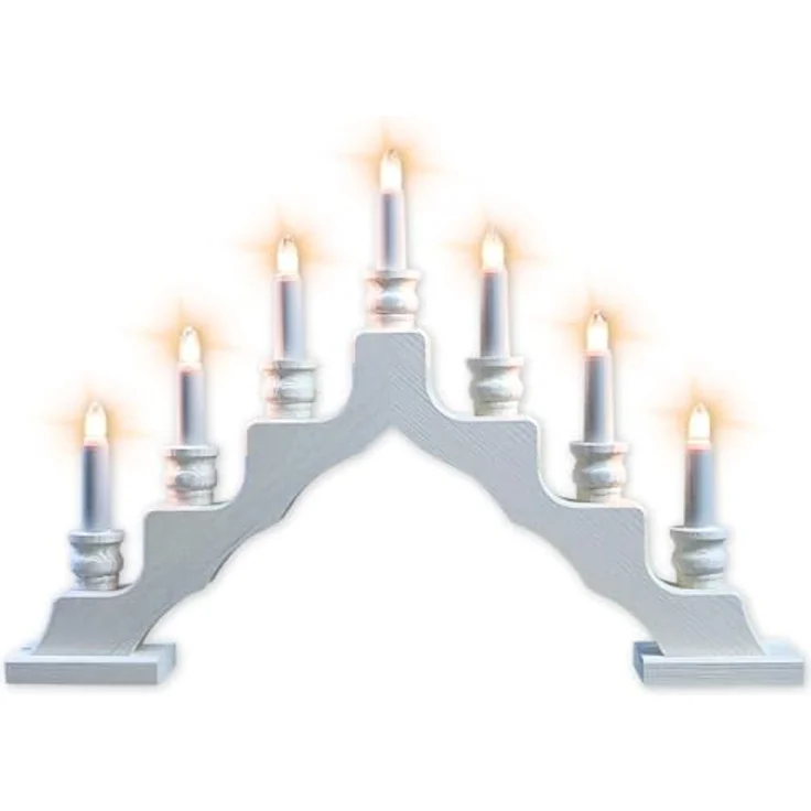 Weigla LED Lichterbogen Schwede, Made in Germany (1-tlg), 7-flammig – Bild 2