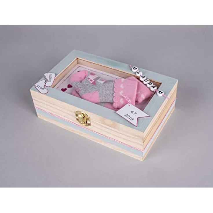 Holz-Box m. Schütteldeckel, FSC100%, 20x12,5x6,5cm, natur – Bild 6